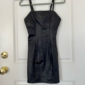Rue21 faux leather little black dress